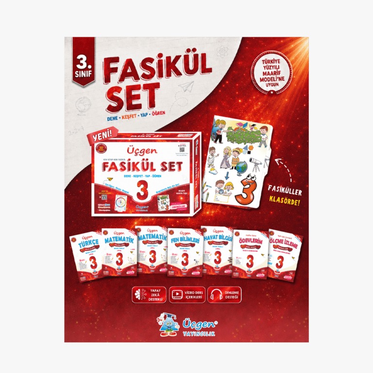 Üçgen Yayıncılık 3. Sınıf Fasikül Set