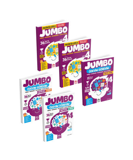 Model Eğitim Yayınları 4. Sınıf Fasiküllerle Jumbo Seti – 5 Kitap